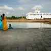 The Buddha's birth place in Lumbini, Nepal