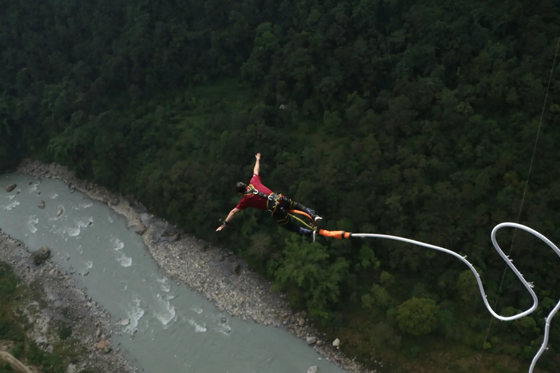 Bhote Koshi Bungee Jumping